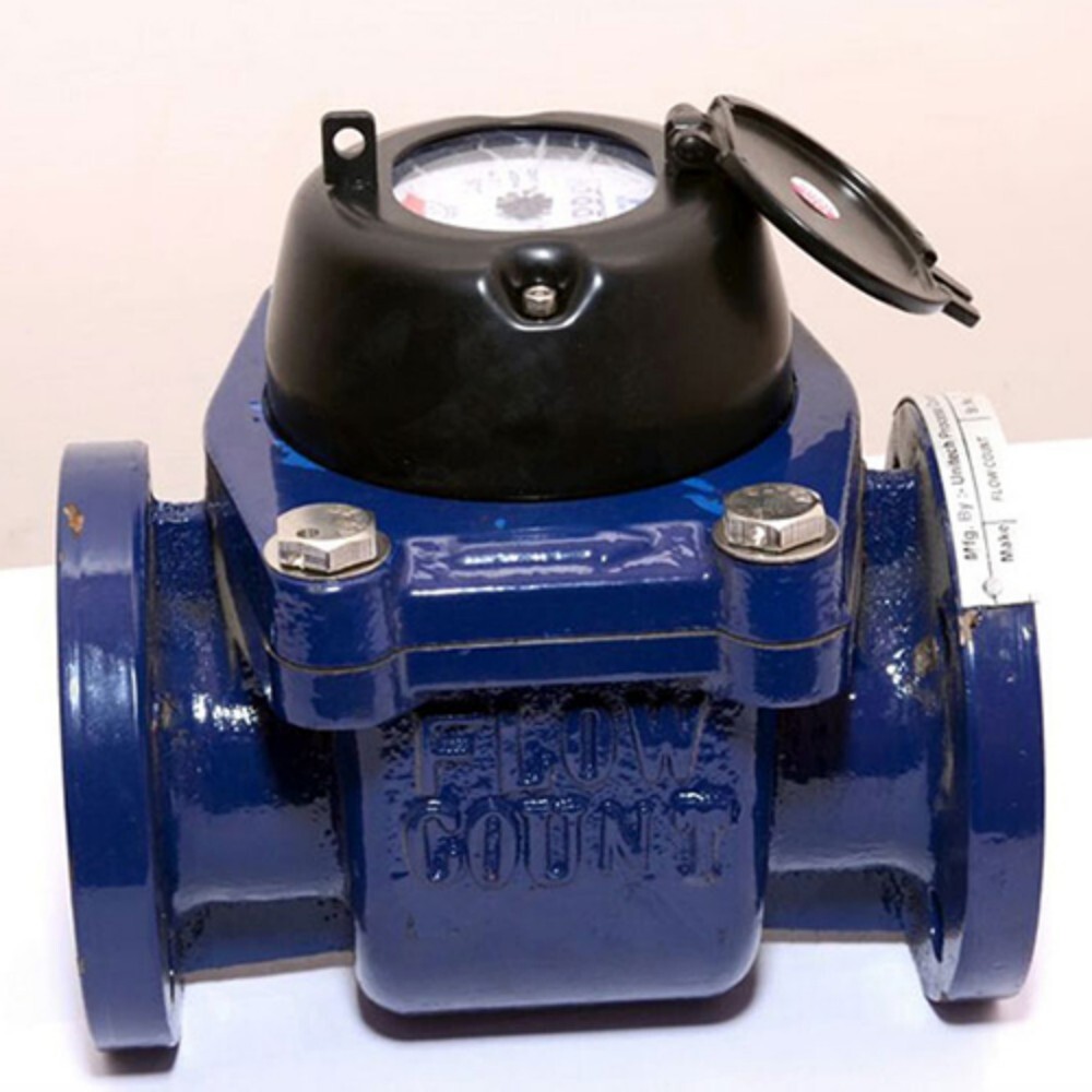 Flow Count Woltmen Water Meter - Accuracy: 0.5% %