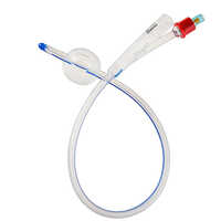 Pvc Foley Urinary Catheter - Plastic, Various Sizes (meter), White Color | Non-recyclable, Non-waterproof, Ideal For Post-surgery And Bladder Obstruction