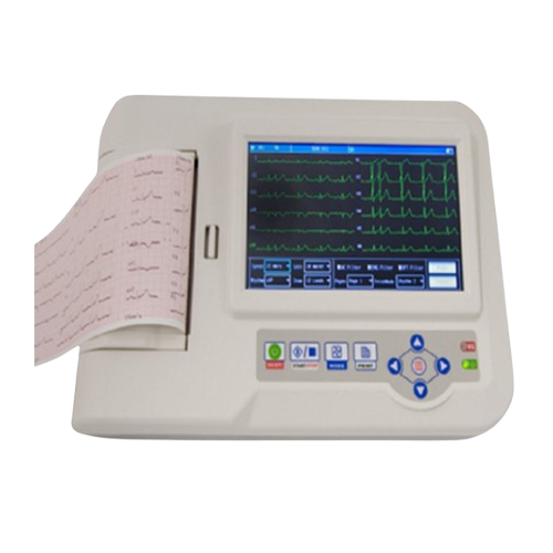 Hospital Ecg Machine - Color: White