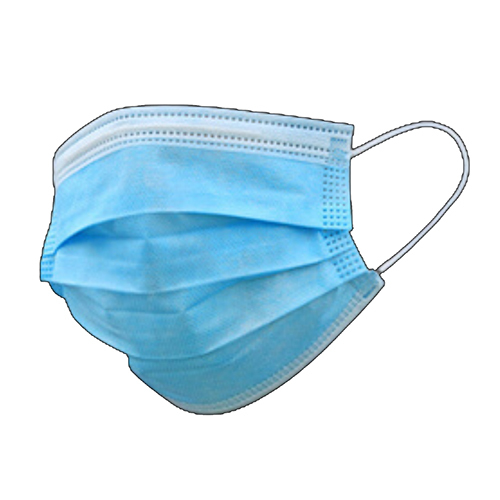 Surgical Face Mask - High-Quality Disposable Material , Blue Color for Unisex Industrial Use