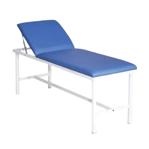 Hospital Semi Fowler Bed - Metal, New Condition , Portable Design in Sleek White Finish