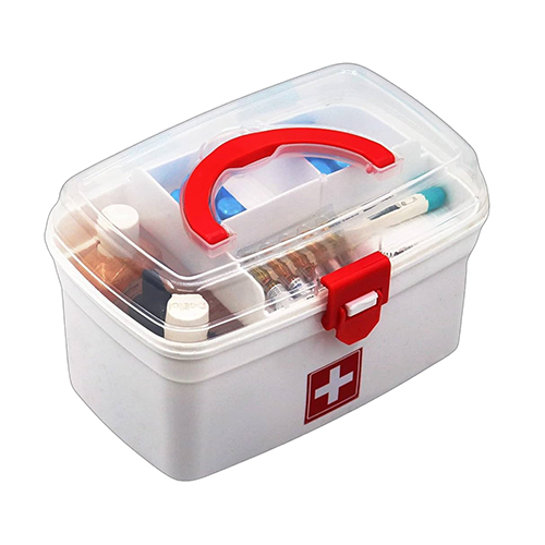 Plastic Medical Boxes - Color: White