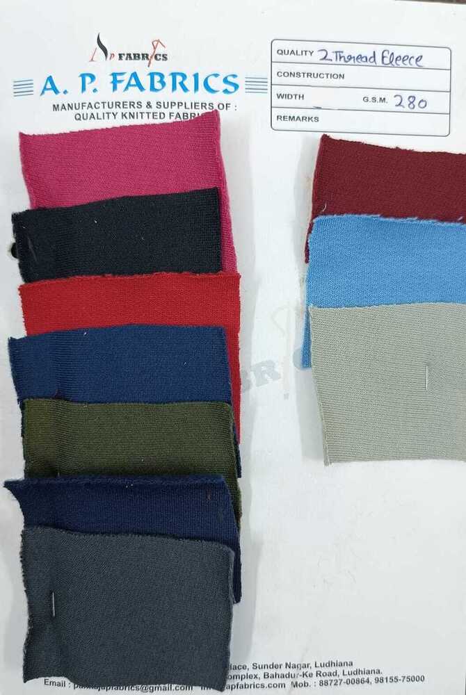 Two Thread Fleece Fabrics