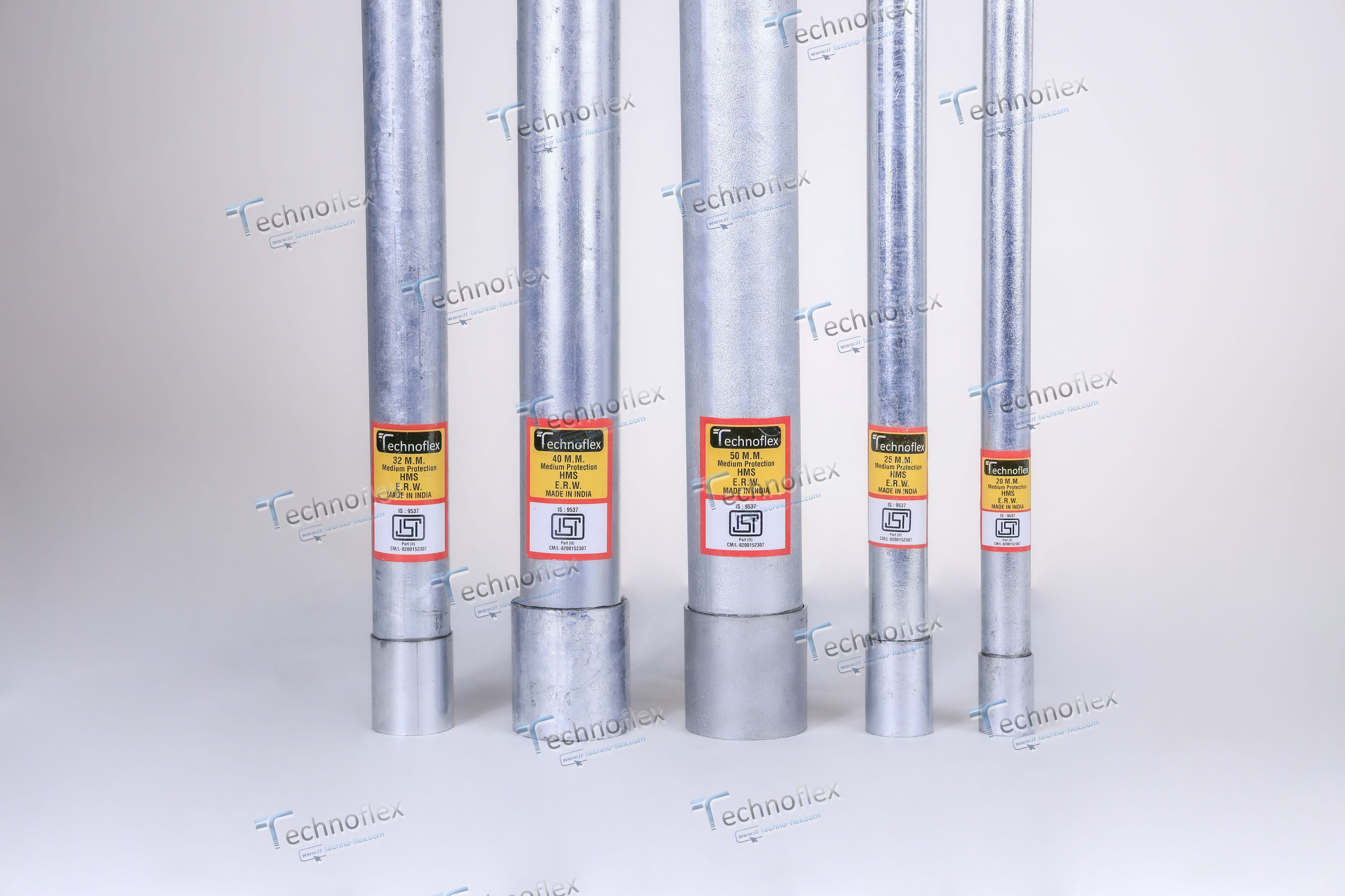 Galvanized Steel 40 Mm Gi Electrical Conduit Pipe - Color: Gray