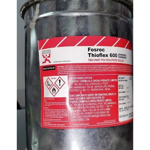 Thioflex 600 Polysulphide And Gungrade Sealant