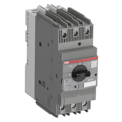 MS165 manual motor starters with short circuit, overload and phase loss protection