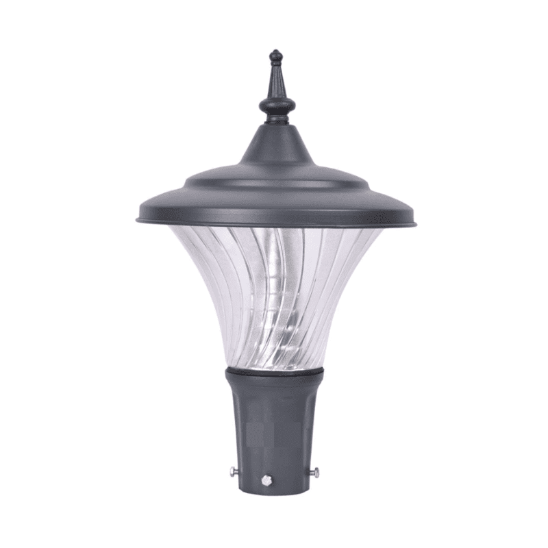 White Flower Cap2 10w Cw Led Gate Light