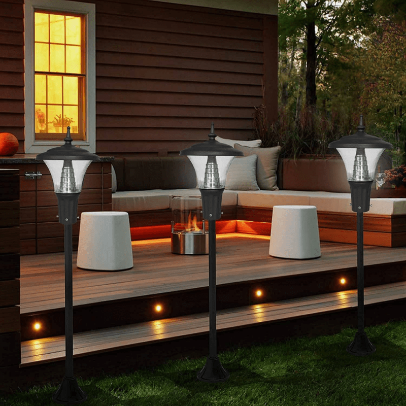 Flower Cap1 10W WW LED Gate Light