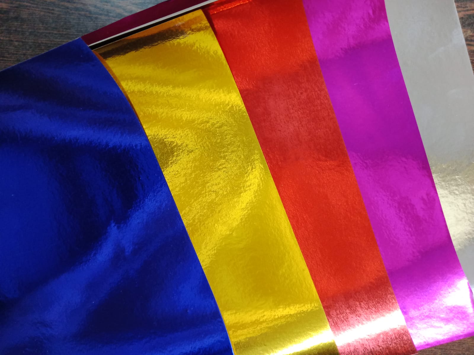 Embossed Metallized Paper