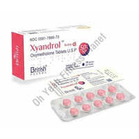 British Pharma Oxymetho-lone 50mg Tablets - 50mg Anabolic Steroid For Muscle Mass And Strength, Suitable For Adults, Pack Of 100 Tablets