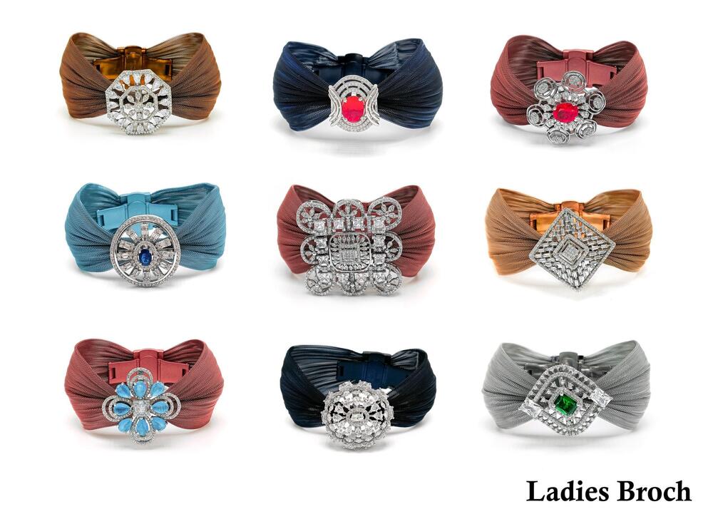 New Design 92.5 Silver Ladies Broch