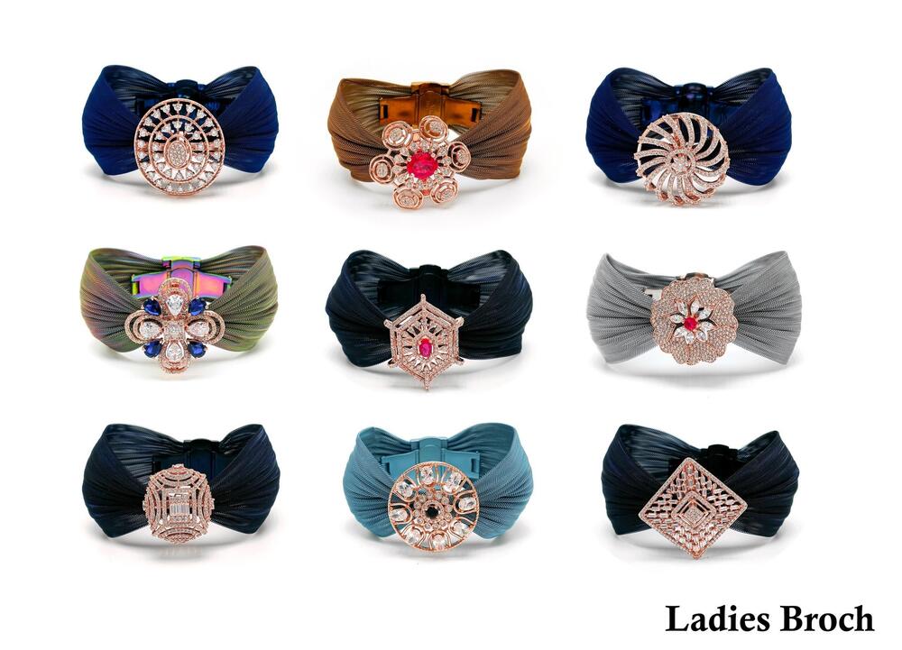 New Design 92.5 Silver Ladies Broch