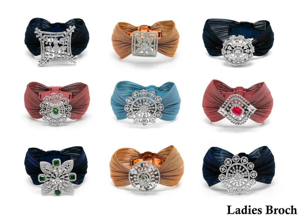 New Design 92.5 Silver Ladies Broch