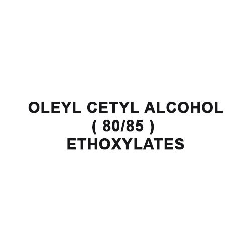 Oleyl Cetyl Alcohol ( 80-85 ) Ethoxylates - Application: Textile