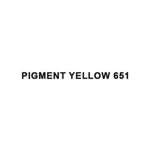 Pigment Yellow 651 - Application: Textile Industries