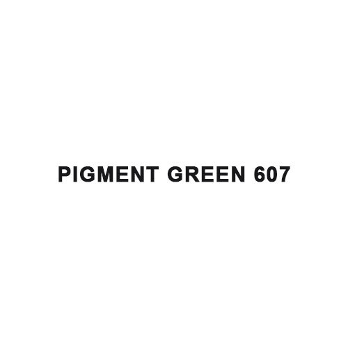 Pigment Green 607 - Application: Textile Industries