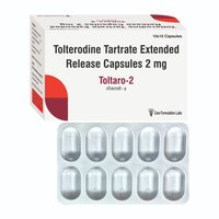 Tolterodine Tartrate Ip 2mg - Drug Type: General Medicines