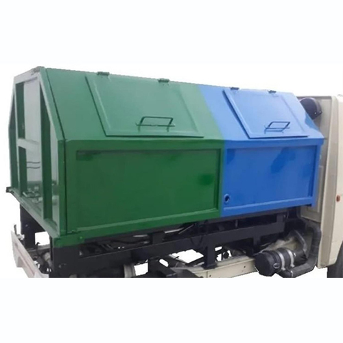 Covered Garbage Hoppers - Height: Requirement Based Foot (Ft)