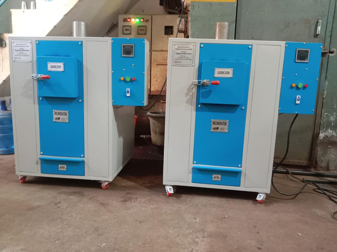 Solid Waste Incinerator Machine - Mild Steel, Standard Size | High Pressure Psi, Designed For Industrial Waste Management