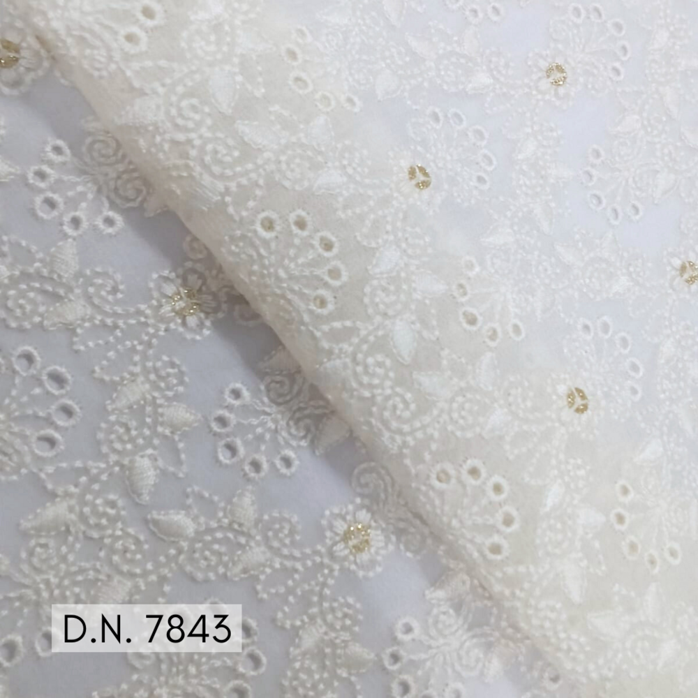 Swiss Embroidery Georgette Fabric A Soft, Stylish, And Luxurious