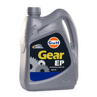 Ep90 Gulf Gear Oil - 5%-10% Ash Content , Sharp Smell , Industrial Use For Heavy-duty Automobile Applications