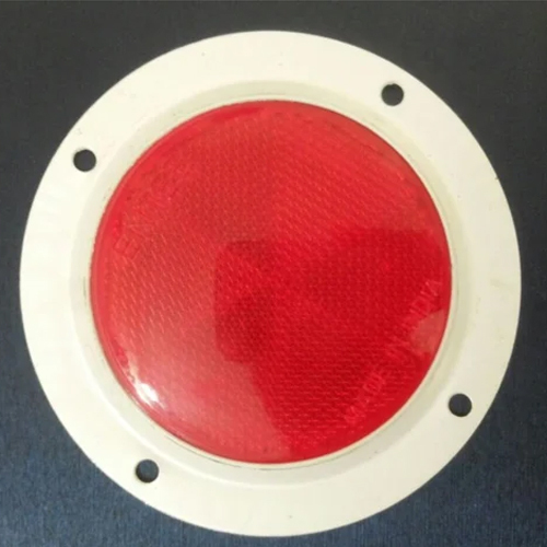 Wall Mount Reflector - Color: Red