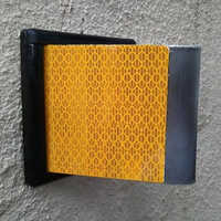 V70 Vertex Road Reflector - Durable Plastic Construction, Lightweight Yellow Manual Reflector For Enhanced Road Visibility And Easy Installation