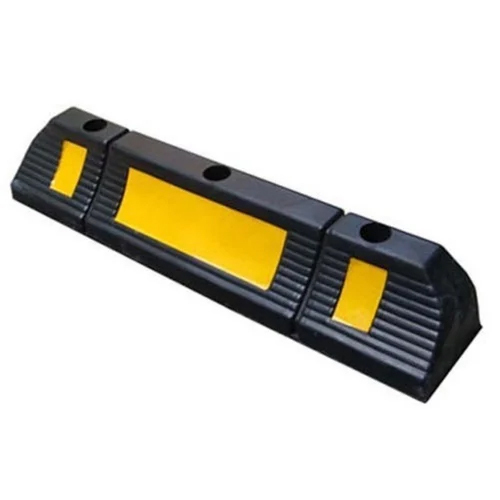 Vertex Rubber Wheel Stoppers - Color: Yellow And Black