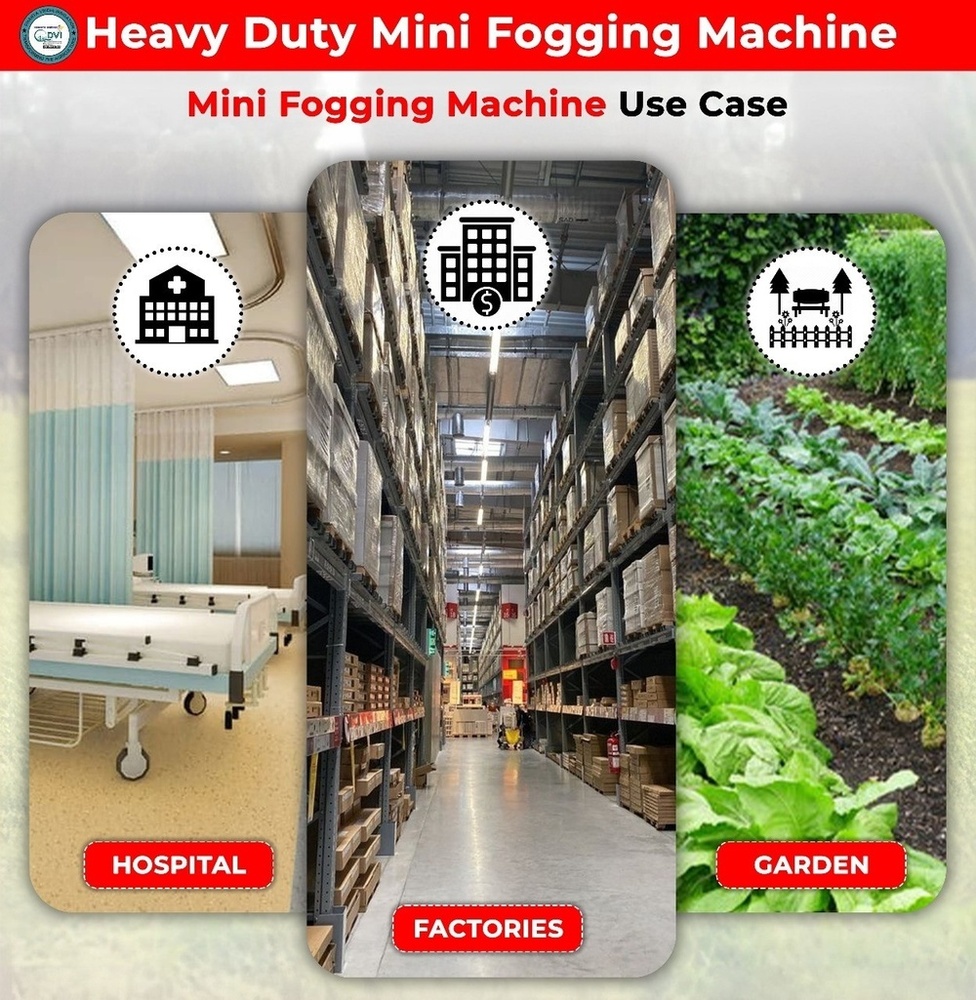 Mini Fogging Machine For Disinfectant - Dimension (L*w*h): 50 X 35 X 30 Centimeters Centimeter (Cm)