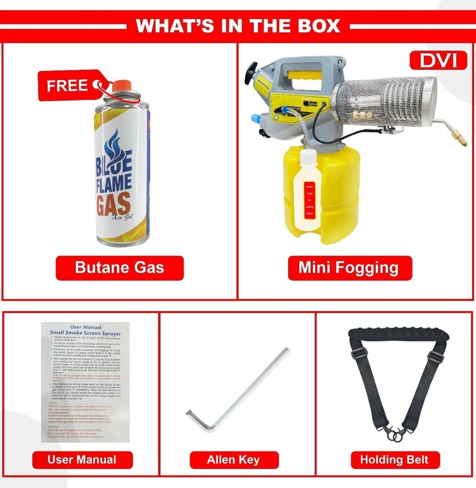 Mini Fogging Machine For Disinfectant - Dimension (L*w*h): 50 X 35 X 30 Centimeters Centimeter (Cm)