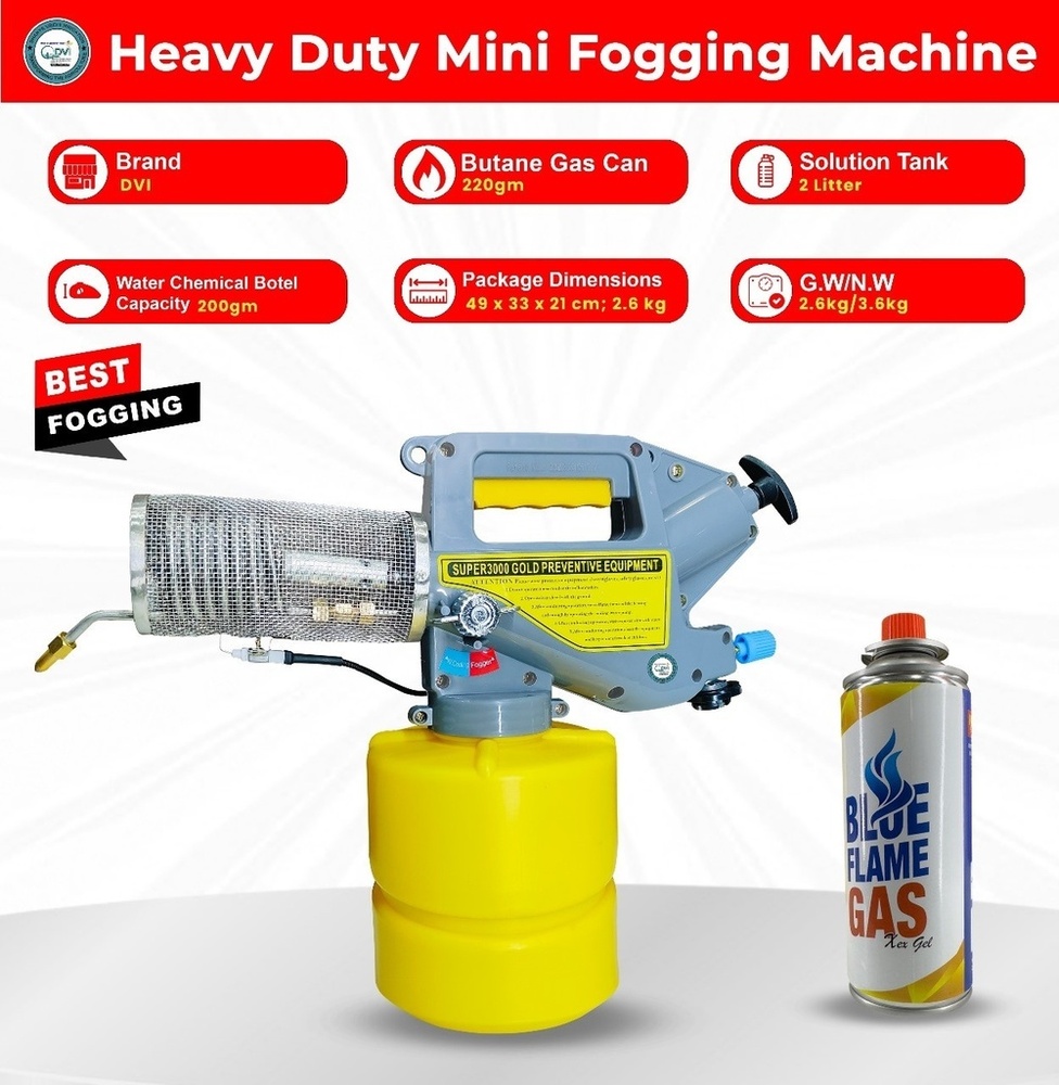 Mini Fogging Machine For Disinfectant - Dimension (L*w*h): 50 X 35 X 30 Centimeters Centimeter (Cm)