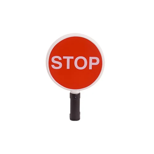 Traffic Sign Hand Board - Color: Red