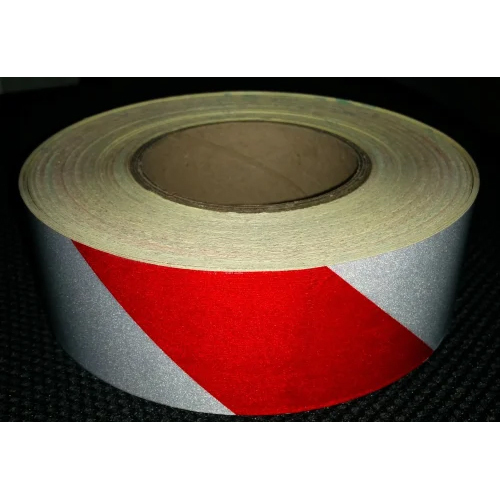 Vehicle Cospicuity Tape - Color: Red And White