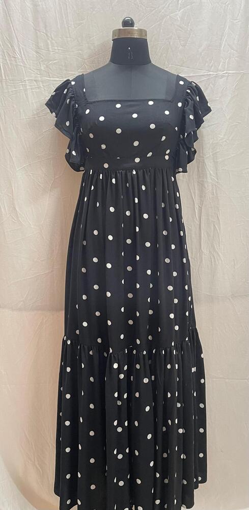 Womens printed long dress