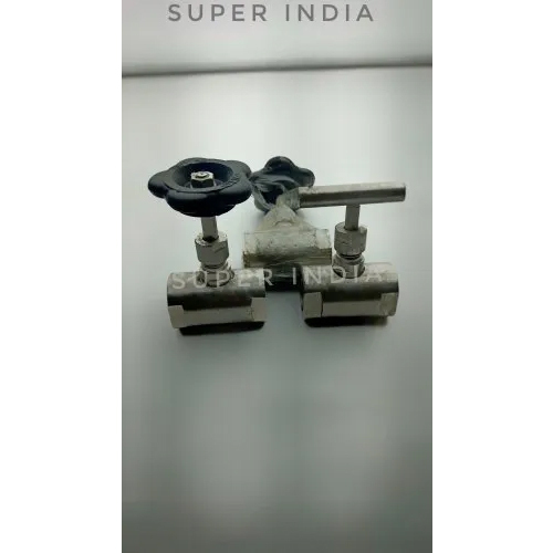 SS 202 Needle Valve - Silver 1/2 Inch Size , Different Length Options - Precision Flow Control for Industrial Applications