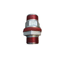 Gi Tank Nipple - Stainless Steel 25mm | Silver Color, Round Shape, Easy To Install And Clean, Warranty Included