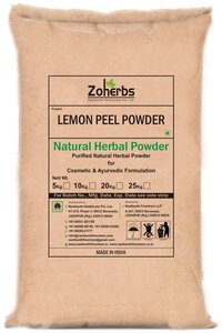 Lemon Peel Powder - 100% Natural, 25 Kg Bulk, Rich In Vitamin C & Antioxidants | Ideal For Skincare, Herbal Supplements, And Culinary Uses