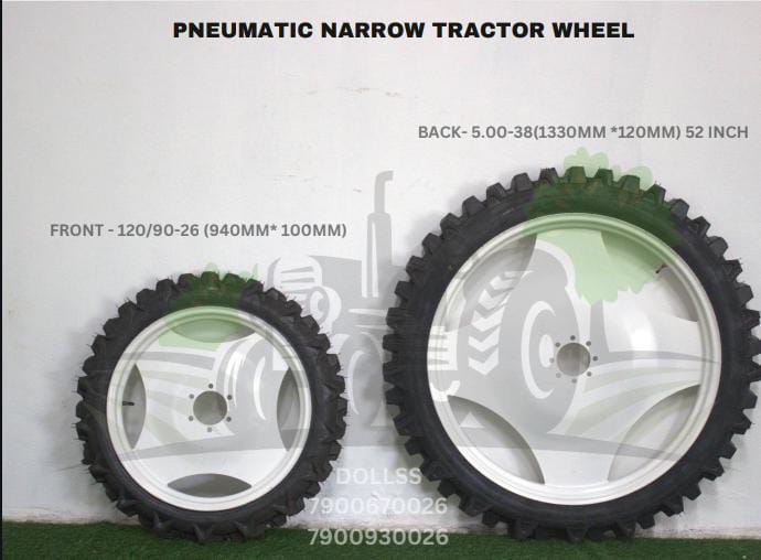 Pneumatic Narrow Tractor Wheel - Warranty: 1 Years