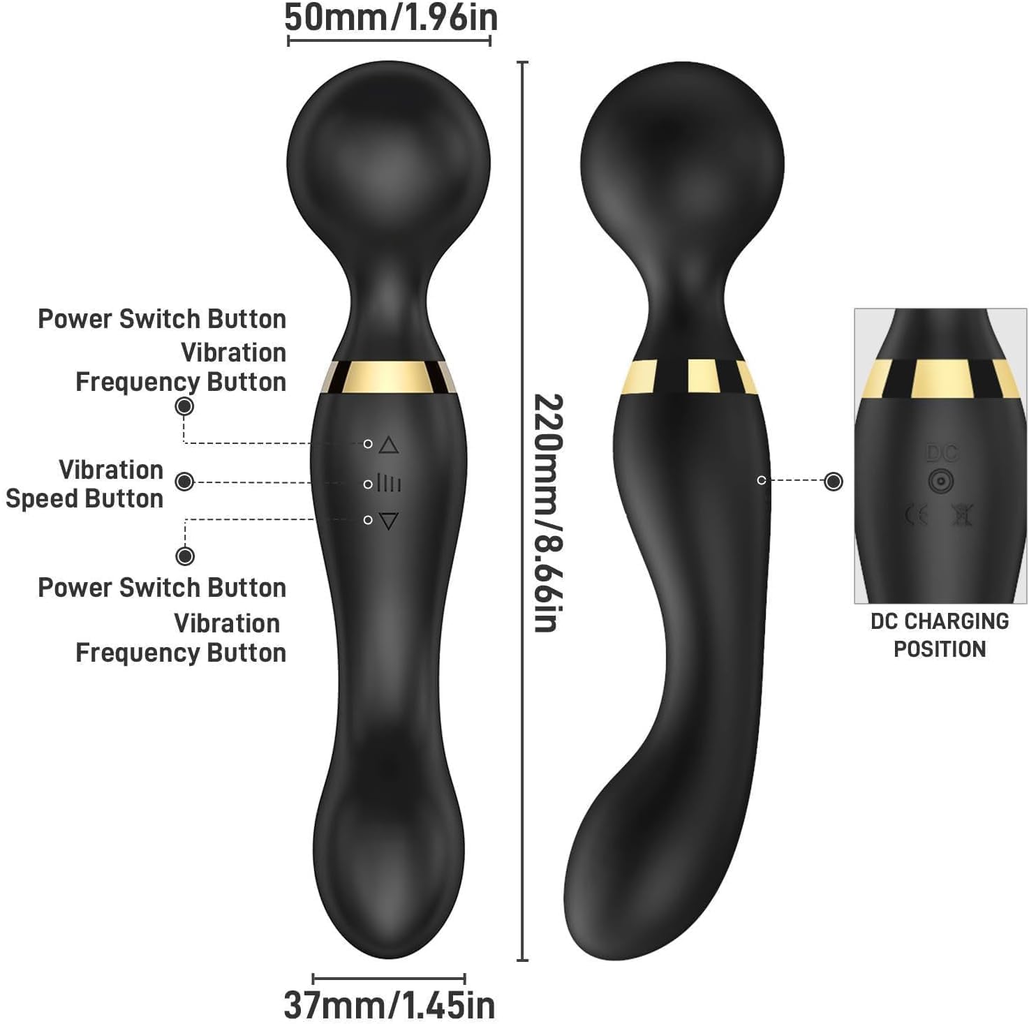 Body Massager For Pain Relief Personal Body Massager Mini Personal Body Massager