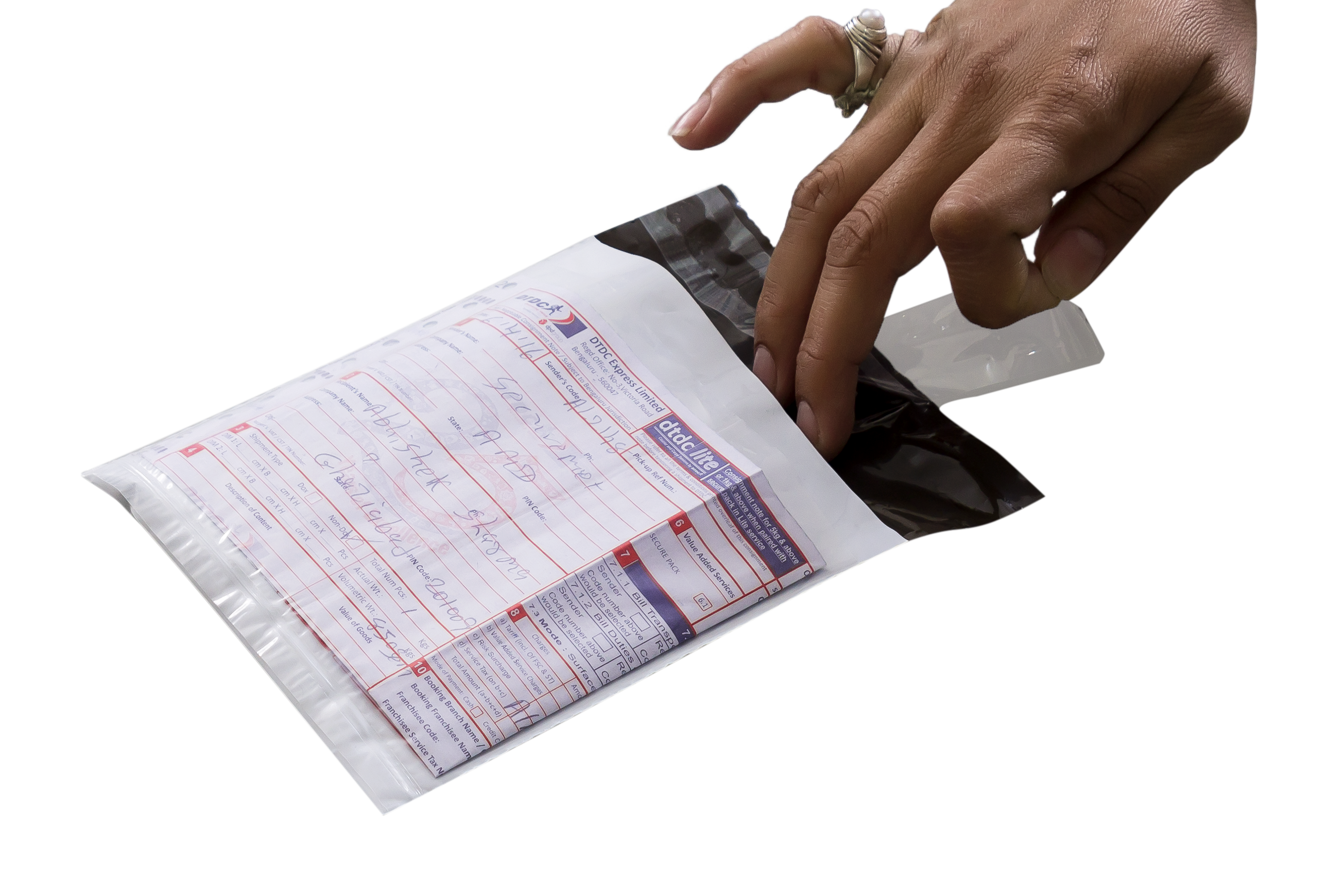 Plain Courier Bags - 4.5x10 Inches | 60 Micron Ldpe Material, Peel & Seal Closure, Recyclable, Tamper Proof, Moisture Proof, Lightweight, Ideal For E-commerce And Corporate Use