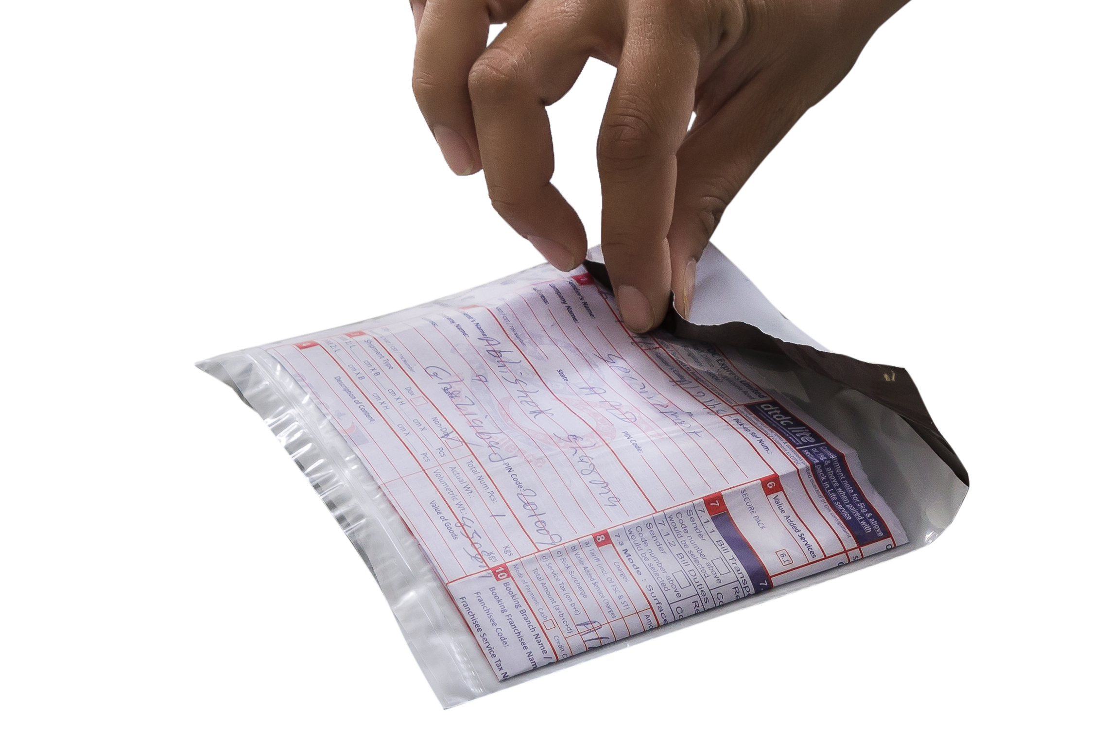 Plain Courier Bags - 4.5x10 Inches | 60 Micron Ldpe Material, Peel & Seal Closure, Recyclable, Tamper Proof, Moisture Proof, Lightweight, Ideal For E-commerce And Corporate Use