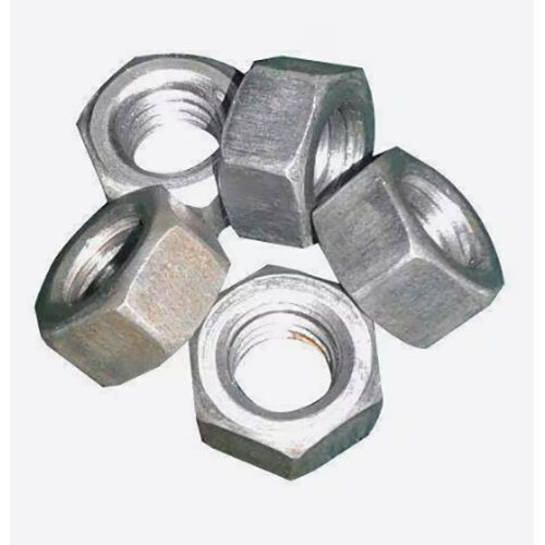 Forged Nut - Color: Silver