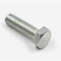 Galvanized Bolt - Standard Size, Silver Finish | Industrial Usage, Durable and Corrosion-Resistant