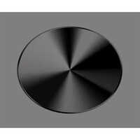 SS 316 Circle - Mild Steel Plate, High Grade, Black Finish | Durable and Versatile Steel Plate for Various Applications