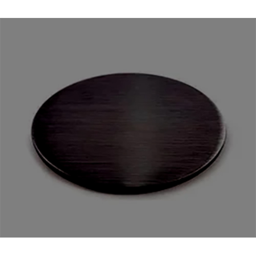 Ss 316ti Circle - Mild Steel, 316ti Grade, Black Finish | Ring Shape, Ideal For Heavy-duty Applications, Robust Black Steel Plates