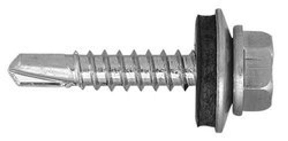 Tata Agrico Self Drilling Screws(12-14 X 25 Mm) - Color: Silver