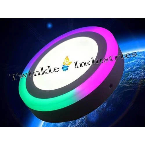 12w डबल कलर स्लिम पैनल लाइट