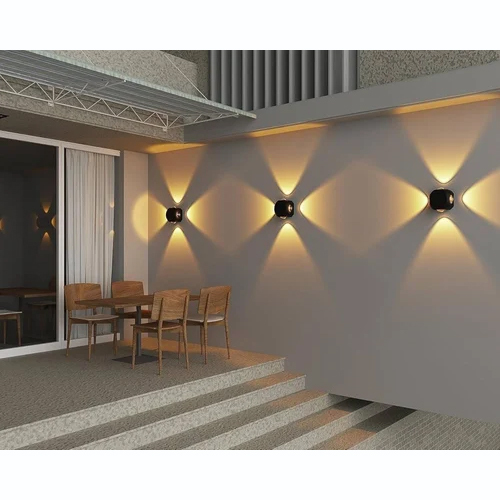 4 Way Outdoor Wall Light