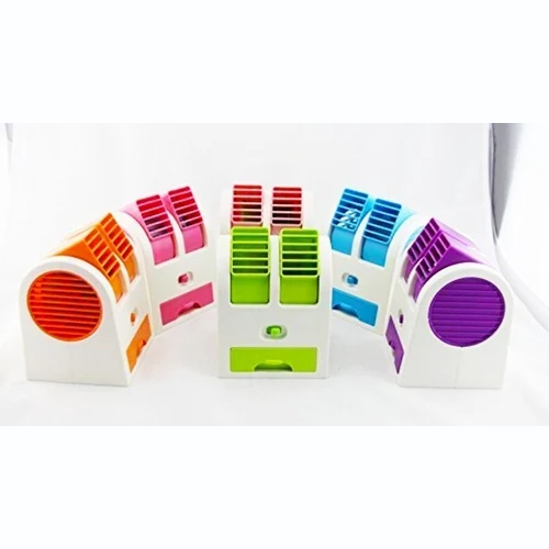 Mini Cooler And Usb Air Conditioner - Color: Multicolor