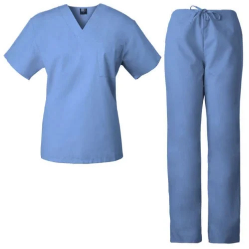 Medical Hospital Staff Uniform - Color: Blue